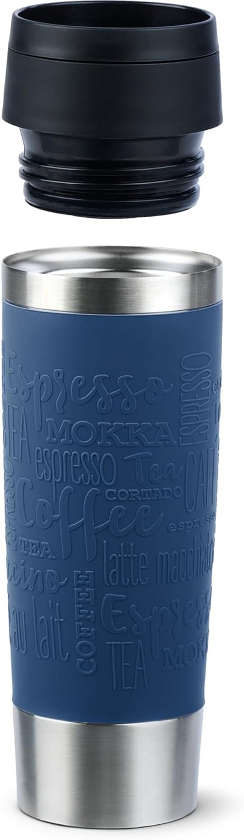 EMSA Travel Mug Classic 0,5L rozsdamentes acél termosz sötétkék