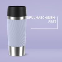 Termoska Emsa Travel Mug Classic Twist 0,36 l, levanduľová, nepriepustná, vhodná do umývačky riadu, skrutkovací uzáver Comfort, 4 h teplý, 8 h studený 3
