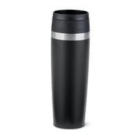 Emsa Travel Mug Coated N2023550 putna termo šalica s poklopcem na navoj, 100% nepropusna, pijenje iz bilo kojeg smjera od 360°, drži hladnim do 12 sati, a toplim do 6 sati 1