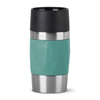 Termoska Emsa Travel Mug Compact 300 ml, nehrdzavejúca oceľ, 360° otvor na pitie, nepriepustná, vhodná do umývačky riadu, zelená 1