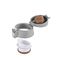 Termoska Emsa Travel Mug Light N21510, 400 ml, nehrdzavejúca oceľ, 8h teplá, 16h studená, 100% tesniaca, vhodná do umývačky riadu, sivá 3
