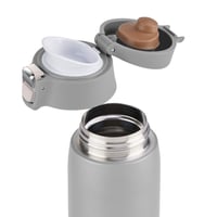 Termoska Emsa Travel Mug Light N21510, 400 ml, nehrdzavejúca oceľ, 8h teplá, 16h studená, 100% tesniaca, vhodná do umývačky riadu, sivá 2