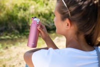 Emsa Travel Mug Light termos šalica od nehrđajućeg čelika, 400 ml, ružičasta, 8 sati toplo, 16 sati hladno — BLAGE OGREBOTINE (stanje: vidi 2. sliku) 5