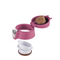 Emsa Travel Mug Light termos šalica od nehrđajućeg čelika, 400 ml, ružičasta, 8 sati toplo, 16 sati hladno — BLAGE OGREBOTINE (stanje: vidi 2. sliku) 4