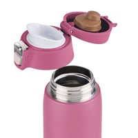 Emsa Travel Mug Light termos šalica od nehrđajućeg čelika, 400 ml, ružičasta, 8 sati toplo, 16 sati hladno — BLAGE OGREBOTINE (stanje: vidi 2. sliku) 3