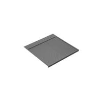 Protecție pentru baza dulapului de bucătărie Emuca M60, pentru chiuvetă, 567 x 580 mm, grosime 16 mm, plastic gri antracit 1