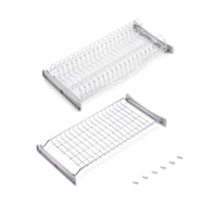 Odkvapkávač na riad Emuca Suprastar pre vysoké skrinky, vnútorný rozmer 560-570 mm, chrómovaná oceľ 1