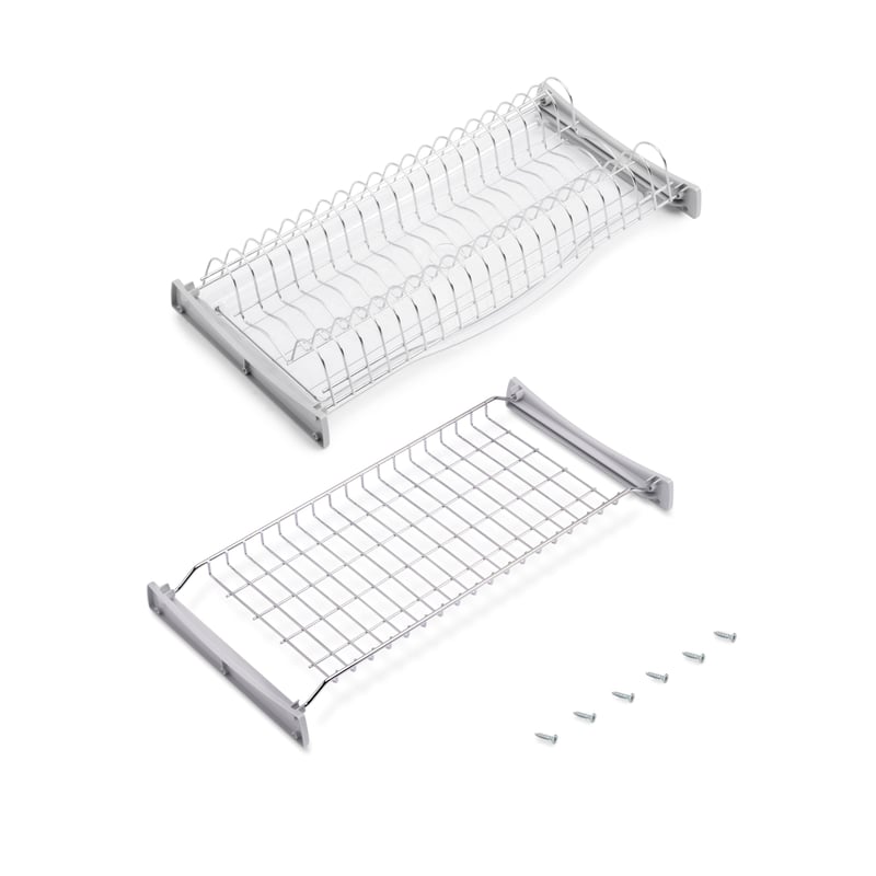 Odkvapkávač na riad Emuca Suprastar pre vysoké skrinky, vnútorný rozmer 560-570 mm, chrómovaná oceľ