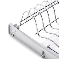 Odkvapkávač na riad Emuca Suprastar pre vysoké skrinky, vnútorný rozmer 560-570 mm, chrómovaná oceľ 7