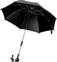 Encham Univerzális Babakocsi Napernyő UV 50+ Védelem 72 cm Átmérő Fekete Sportkocsi Napvédő Esernyő 1