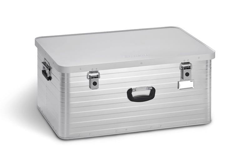 Enders Alubox TORONTO 130 L aluminijska kutija za pohranu – debljina stjenke 1 mm, vodootporna, otporna na prašinu, složiva, transportna kutija