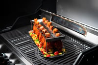 Enders Chicken Wing Holder grillező tartó, ezüst színű csirkeszárny tartó grillezéshez 2