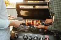Enders Grillspieß Pro rozsdamentes acél nyársaló Kansas II, Monroe, Colorado, Chicago 3+4 égős grillhez, 10 kg teherbírás, elektromos motor, #7908 2