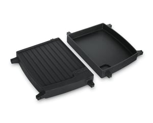 Enders ploča za pečenje od lijevanog željeza za roštilj Urban & Explorer - crna - 15x11 cm