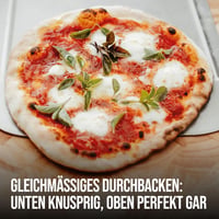 Pizzový kameň Enders pre gril Urban II/Explorer II, Ø 31,5 cm, keramická doska na pizzu, príslušenstvo ku grilu, béžová, #2073 2