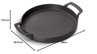 Tigaie grill din fontă Enders SWITCH GRID 7792 – pentru grătarele pe gaz Monroe, Kansas, Boston, Brooklyn Next, Chicago 3, negru 4