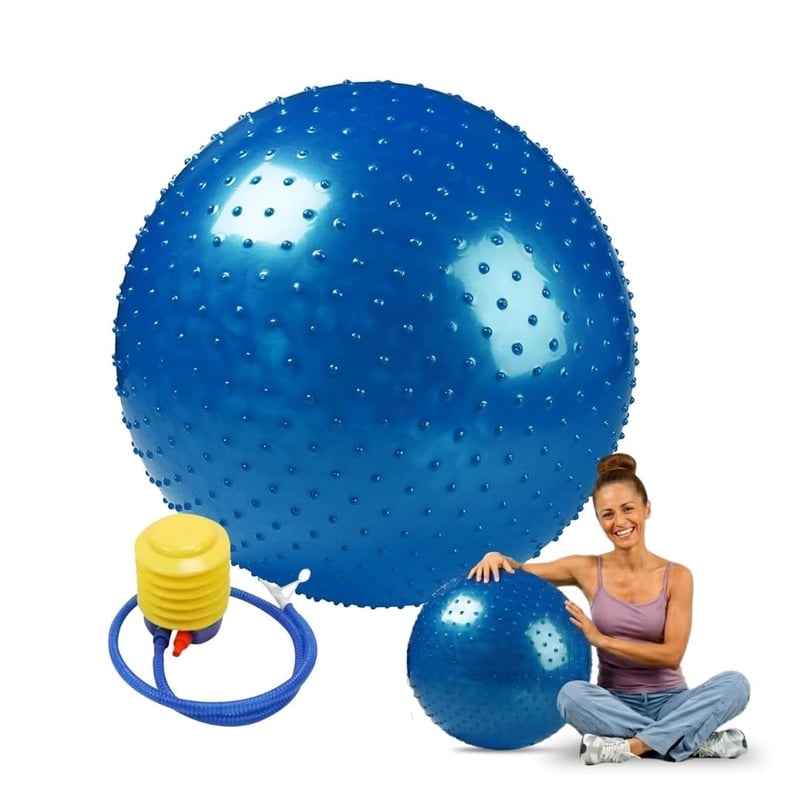 Endless Anti-Burst gymnastická lopta 65 cm – Hrubá PVC lopta na cvičenie pre fitness, pilates a tréning rovnováhy – Balančná lopta na sedenie na domáce aj profesionálne použitie v posilňovni