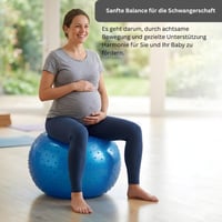 Endless Anti-Burst gymnastická lopta 65 cm – Hrubá PVC lopta na cvičenie pre fitness, pilates a tréning rovnováhy – Balančná lopta na sedenie na domáce aj profesionálne použitie v posilňovni 3