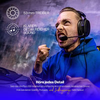 Herný headset ENDORFY Viro Plus USB 7.1 Surround, 53 mm meniče, odnímateľný mikrofón s pop filtrom, USB zvuková karta, náušníky z pamäťovej peny 2