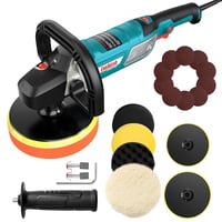 ENEACRO 1500W Elektromos Polírozógép 6 Fokozat 150-180mm Tárcsával Autó Üveg Polírozáshoz 1