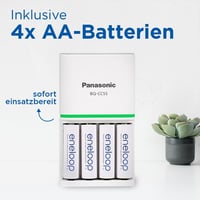 Nabíjačka batérií eneloop SmartPlus AA/AAA Ni-MH + 4× AA 2000 mAh batéria, rýchlonabíjanie 1,5 hodiny, LED indikácia, 10 bezpečnostných funkcií 2