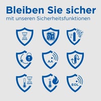 Nabíjačka batérií eneloop SmartPlus AA/AAA Ni-MH + 4× AA 2000 mAh batéria, rýchlonabíjanie 1,5 hodiny, LED indikácia, 10 bezpečnostných funkcií 8
