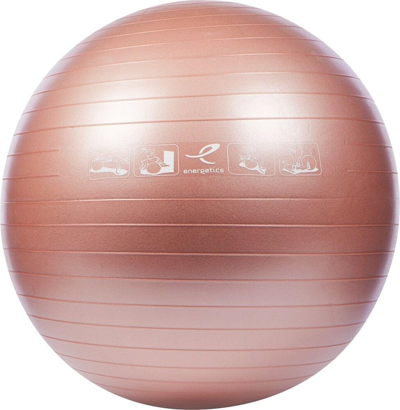 Minge de gimnastică Energetics 145063 - Roz, 55 cm