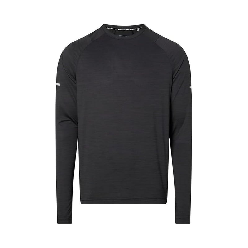 Bluză bărbați ENERGETICS Ailo - Melange/negru, mărimea XL