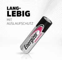 Alkalická batéria Energizer Advanced AAA – 12 ks, 1,5 V, životnosť 10 rokov 6