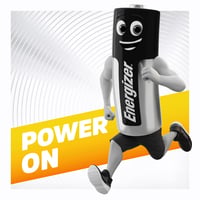 Alkalické batérie Energizer Alkaline Power 9V, balenie pre detektory dymu a elektroniku, 100% recyklovateľný obal — sada 7 ks 9