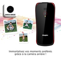 Smartphone Energizer E284S 4G Dual SIM (Nano SIM) cu tastatură fizică - Negru/Roșu - WiFi - Deblocat în orice rețea - Tastatură AR 3