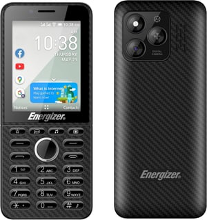 Energizer E288S 4G mobilni telefon KaiOS, 2,8" zaslon, Dual SIM, 4GB - crni