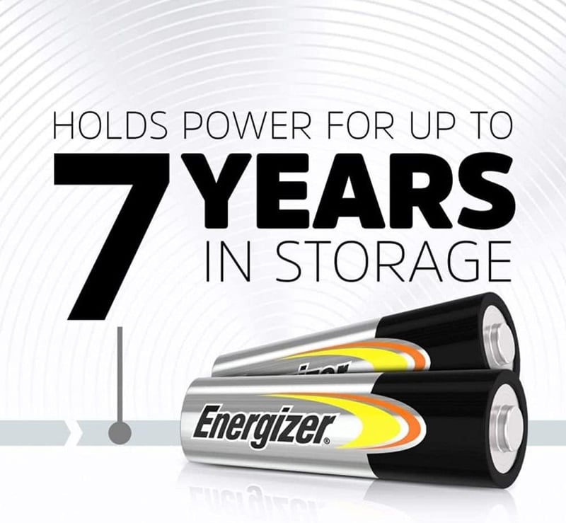 Energizer Max AAA Alkáli Elem - 7 Éves Eltarthatóság, Távirányítókhoz, MP3 Lejátszókhoz és Játékvezérlőkhöz, Tartós Mikro Ceruza Elem