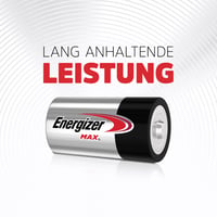 Alkalické batérie Energizer Max C LR14, 4 ks – 1,5V batérie s dlhou životnosťou do bateriek a hračiek 2