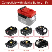 Adaptor baterie Energup pentru utilizarea acumulatorilor Makita 18V pe sculele electrice Einhell MT18EIN 2