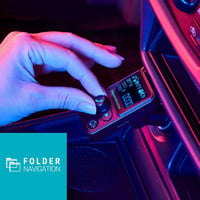Energy Sistem Car Transmitter FM Xtra FM-adó Bluetooth microSD USB - fekete 3