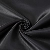 ENETIX Selyem Szatén Párnahuzat 2db Hajápolás Bőrprobléma Elleni 50×75cm Fekete Rejtett Cipzárral - 50×70 cm, Black 3