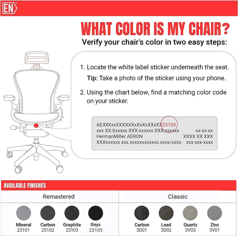Engineered Now Aeron Chair H3 fejvédő klasszikus szénszürke