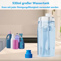 Enigma rozprašovací mop 137 cm, s 3 utierkami, modrý, na mokré/suché čistenie, plniteľný, na laminátové, drevené, dlaždicové, vinylové a kamenné podlahy 5