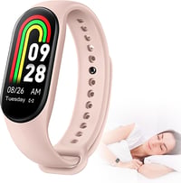 Enjiror IP67 vízálló fitness sportóra pulzus-, vérnyomás- és alvásmonitorral - rózsaszín 7