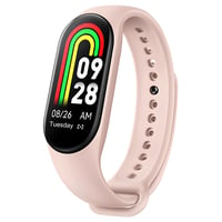 Enjiror IP67 vodotesné fitness športové hodinky s monitorom srdcového tepu, krvného tlaku a spánku – ružové 1