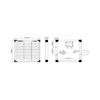 Enjoysolar 10W 12V Monokristályos Napelem Panel Lakóautó Kerti Ház Hajó 4