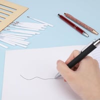 ENLACE Golyóstoll Betét 1.0mm Fekete 50db Csomag Irodai Írószer 5