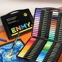 ENMY Tekuté akrylové fixky 60 ks - Na textil, plátno, kameň, sklo, drevo, papier - DIY súprava akrylových farieb 1