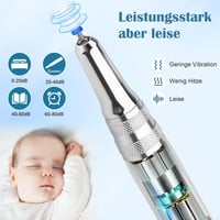 Enniewi 35000 RPM Elektromos Körömcsiszoló LED Kijelzővel, Töltöthető, Halk, Professzionális - Weiß 6