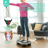 ENOVI Aerobic Quilting Board Fitness Stepper Térdfokozó Gumiszalagokkal Otthoni Edzéshez 2