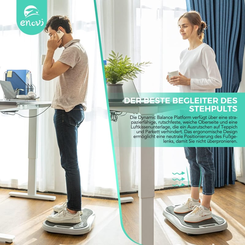 ENOVI Aerobic Quilting Board Fitness Stepper Térdfokozó Gumiszalagokkal Otthoni Edzéshez