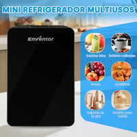 Enventor mini hűtő- és melegítőszekrény 12V/220V - 15 L, fekete 3