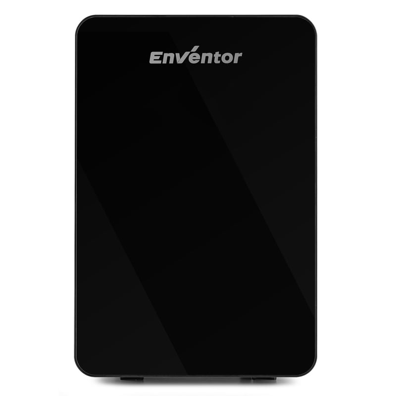 Enventor mini hűtő- és melegítőszekrény 12V/220V - 15 L, fekete
