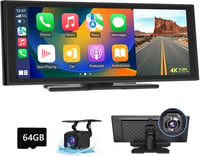 Eonon 10.26" IPS Autórádió Wireless CarPlay Android 4K Kamera SD Kártya 1